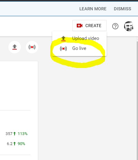 YT-Go-Live button